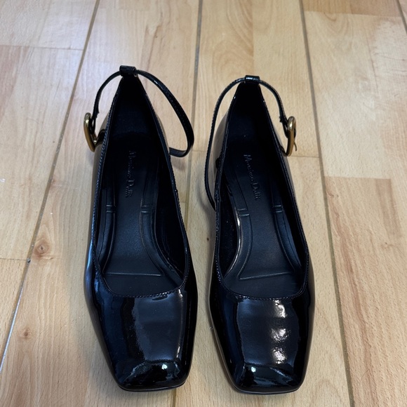 Massimo Dutti Shoes - Massimo Dutti Black Patent Leather Heels